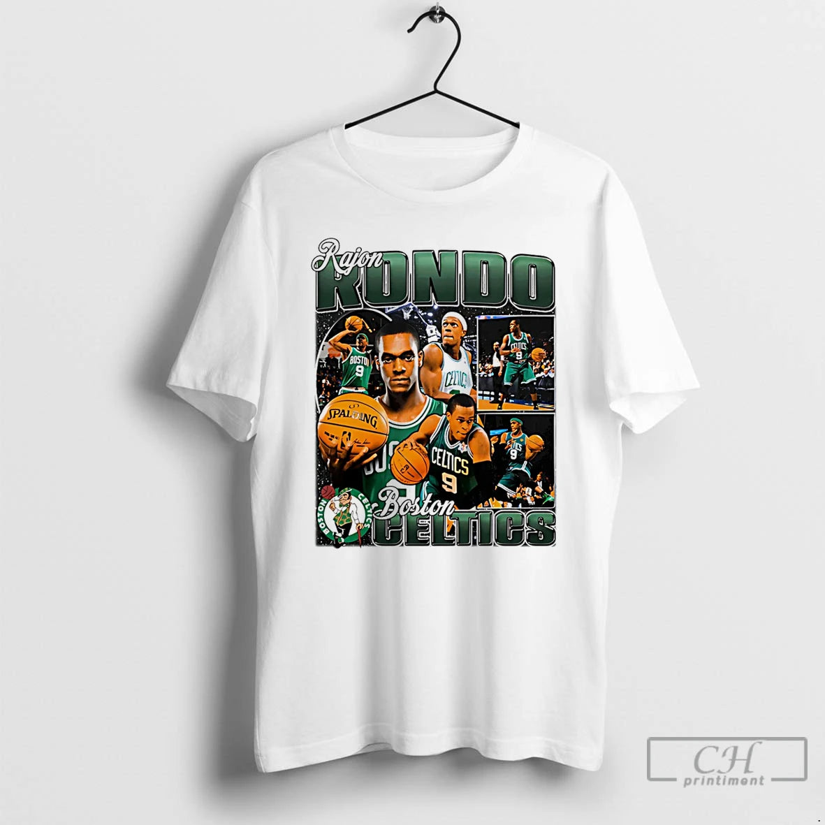Classic Rajon Rondo Boston Celtics Player Collage T-Shirts, Hoodie, Sweatshirt | AU18TeeNovaLab.com