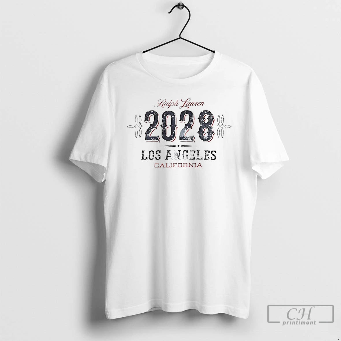 Classic Ralph Lauren Los Angeles California 2028 Vintage T Shirts