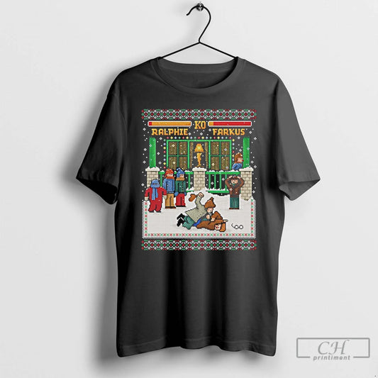 Classic Ralphie Ko Farkus Ugly Christmas T-Shirts, Hoodie, Sweatshirt | AU18TeeNovaLab.com