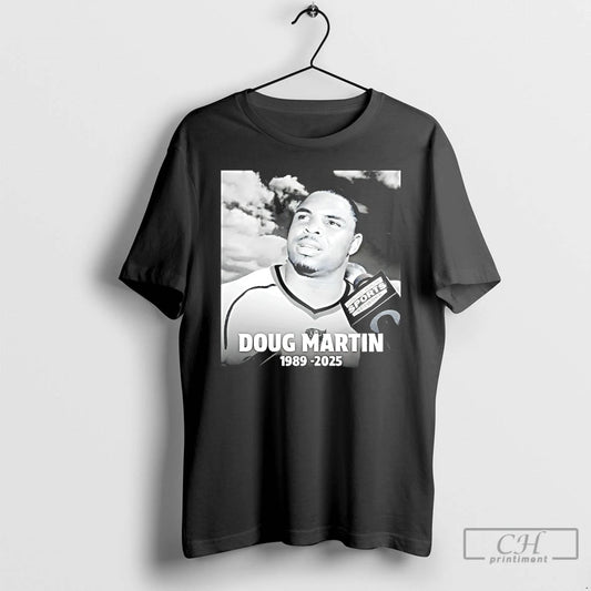Classic Rest In Peace Doug Martin 1989 2025 T Shirts