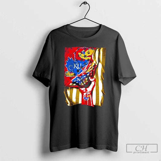 Classic Revealing The Glory Kansas Jayhawks X Usa Flag T-Shirts, Hoodie, Sweatshirt | AU18TeeNovaLab.com