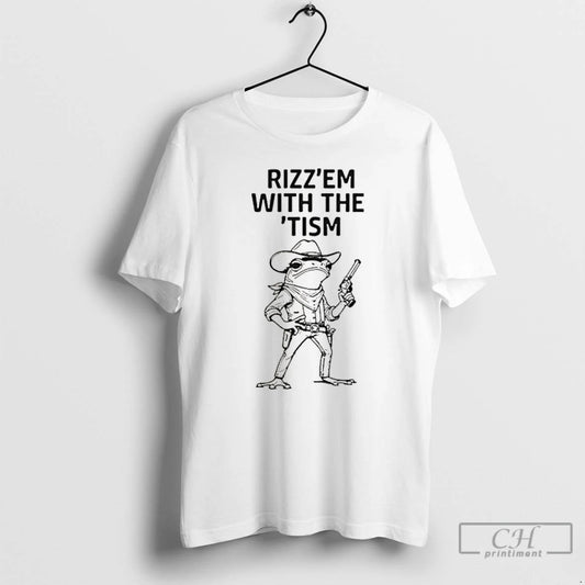 Classic Rizzem With The Tism Frog T Shirts