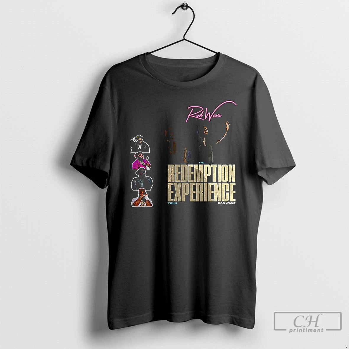 Classic Rod Wave The Redemption Experience Tour 2025 Graphic T-Shirts, Hoodie, Sweatshirt | AU18TeeNovaLab.com