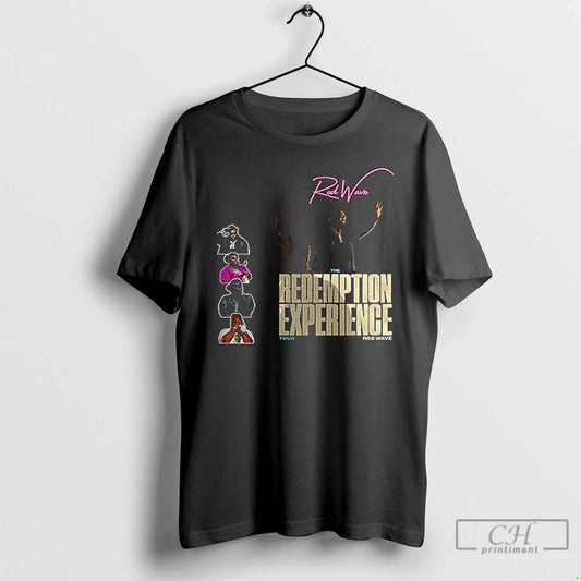 Classic Rod Wave The Redemption Experience Tour 2025 Graphic T-Shirts, Hoodie, Sweatshirt | AU18TeeNovaLab.com