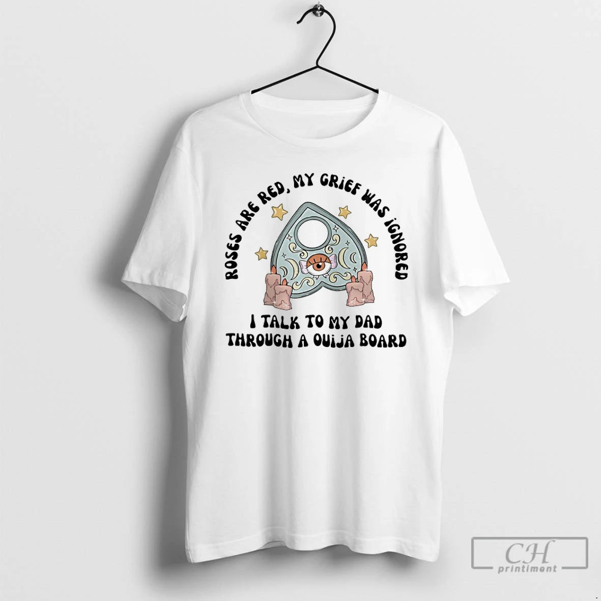 Classic Roses Are Red My Grief Was Ignored I Talk To My Dad Through T-Shirts, Hoodie, Sweatshirt | AU18TeeNovaLab.com