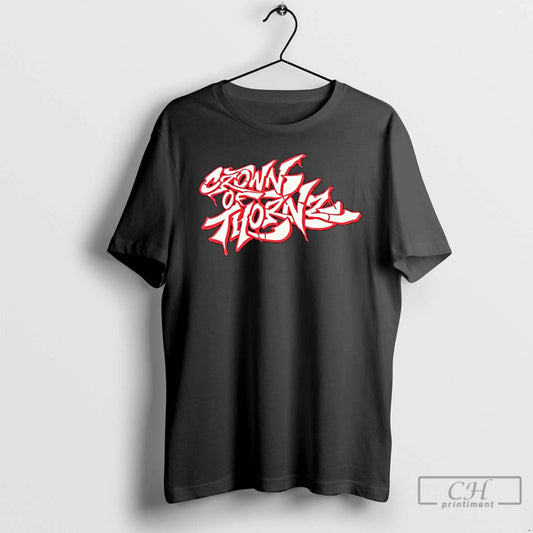 Classic Rown Of Thornz Design Text T-Shirts, Hoodie, Sweatshirt | AU18TeeNovaLab.com