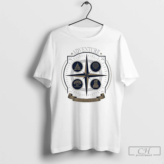 Classic S E A Cartography Division 4 Park Expedition T Shirts