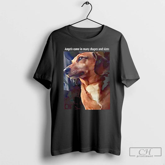Classic Sad Dog Angels Come In Many Shapes And Sizes T-Shirts, Hoodie, Sweatshirt | AU18TeeNovaLab.com