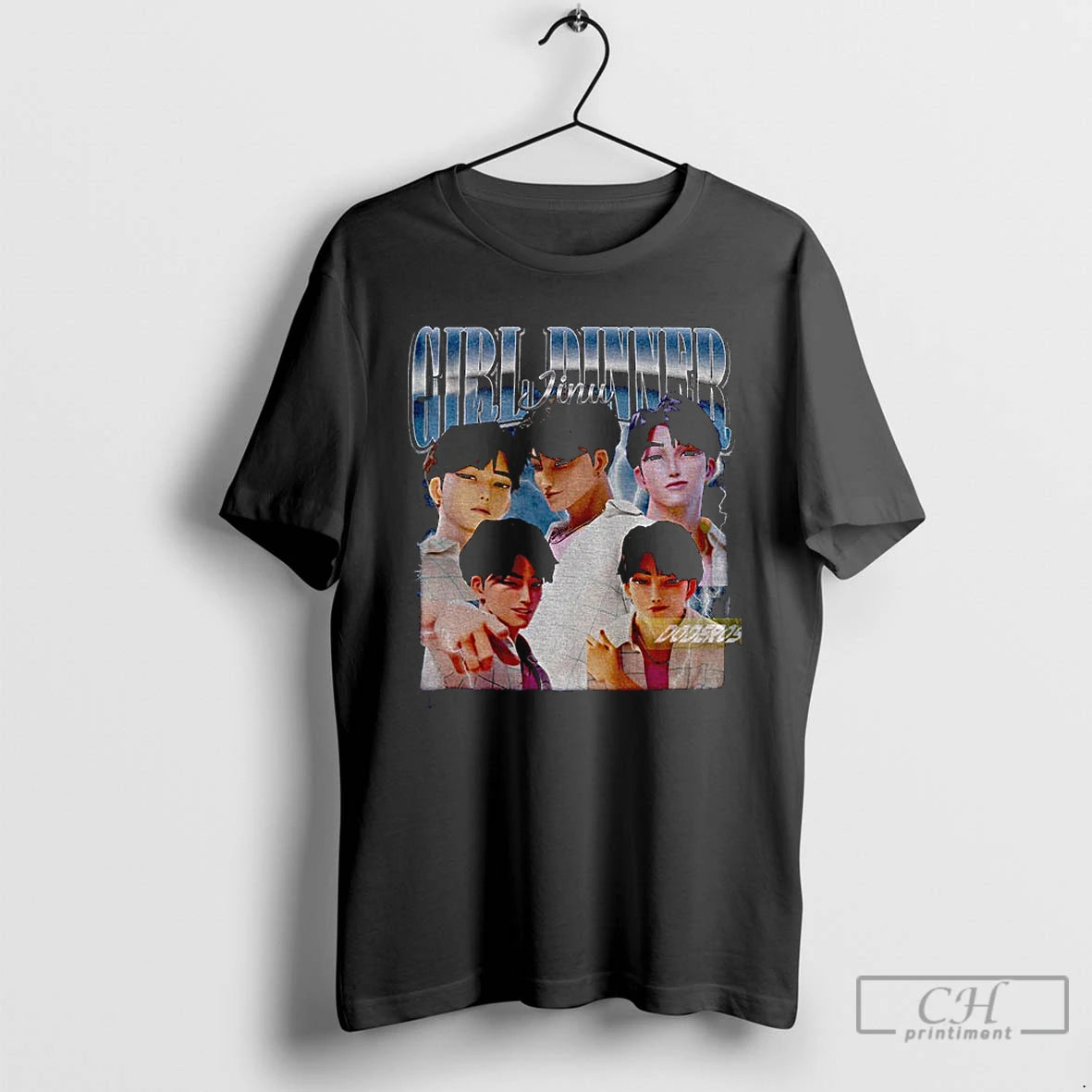Classic Saja Boys Jinu Girl Dinner Kpop Demon Hunters Graphic T-Shirts, Hoodie, Sweatshirt | AU18TeeNovaLab.com