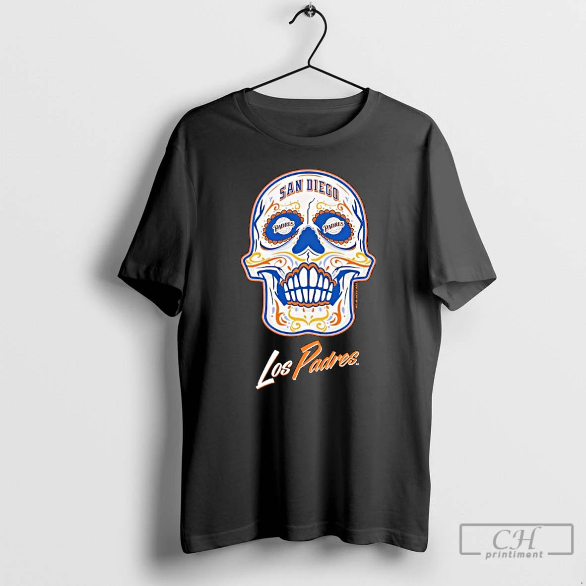 Classic San Diego Padres Mitchell Ness Sugar Skull T-Shirts, Hoodie, Sweatshirt | AU18TeeNovaLab.com
