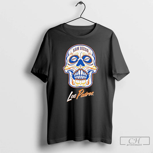 Classic San Diego Padres Mitchell Ness Sugar Skull T-Shirts, Hoodie, Sweatshirt | AU18TeeNovaLab.com