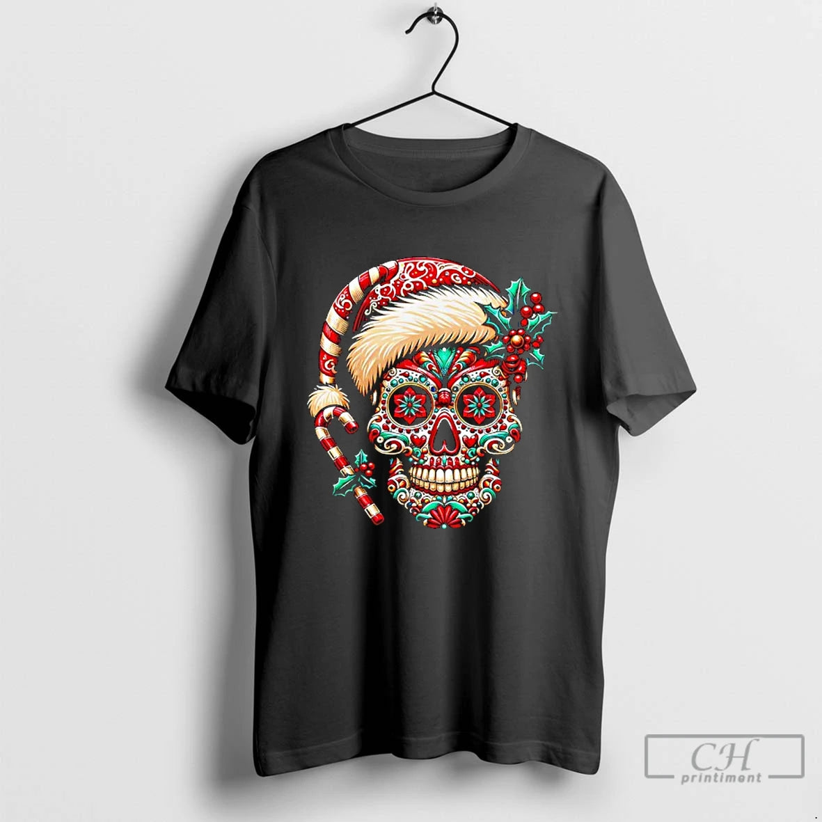 Classic Sancho Claus Calavera T-Shirts, Hoodie, Sweatshirt | AU18TeeNovaLab.com