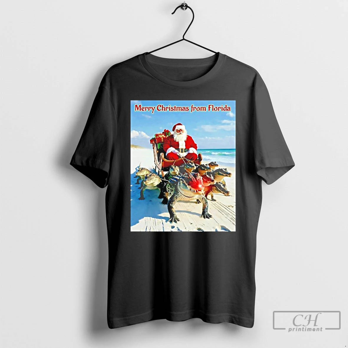 Classic Santa Merry Christmas From Florida T-Shirts, Hoodie, Sweatshirt | AU18TeeNovaLab.com