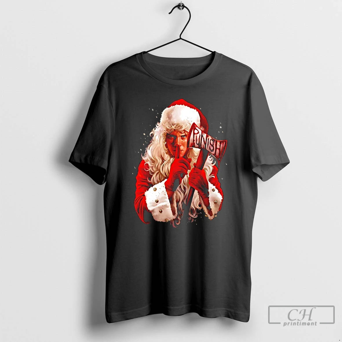Classic Santas Watching Punish Axe Graphic T-Shirts, Hoodie, Sweatshirt | AU18TeeNovaLab.com