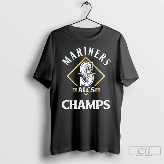 Classic Seattle Mariner 2025 Alcs Champions Postseason T Shirts