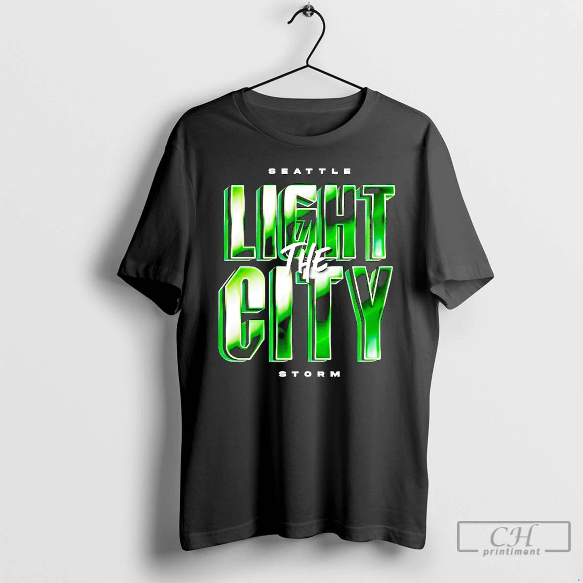Classic Seattles Storm Light The City T-Shirts, Hoodie, Sweatshirt | AU18TeeNovaLab.com