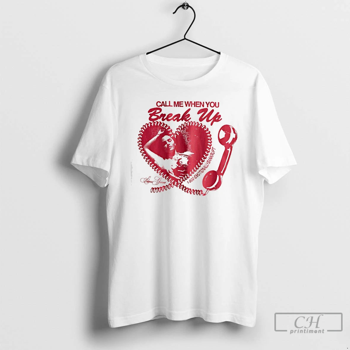 Classic Selena Gomez Call Me When You Break Up Graphic T-Shirts, Hoodie, Sweatshirt | AU18TeeNovaLab.com