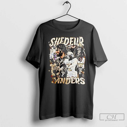 Classic Shedeur Sanders 2 Honor In Colorado Buffaloes Graphic T Shirts