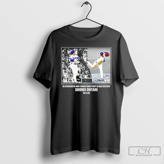 Classic Shohei Ohtani Los Angeles Dodgers 2025 Mlb Postseason Moment T Shirts