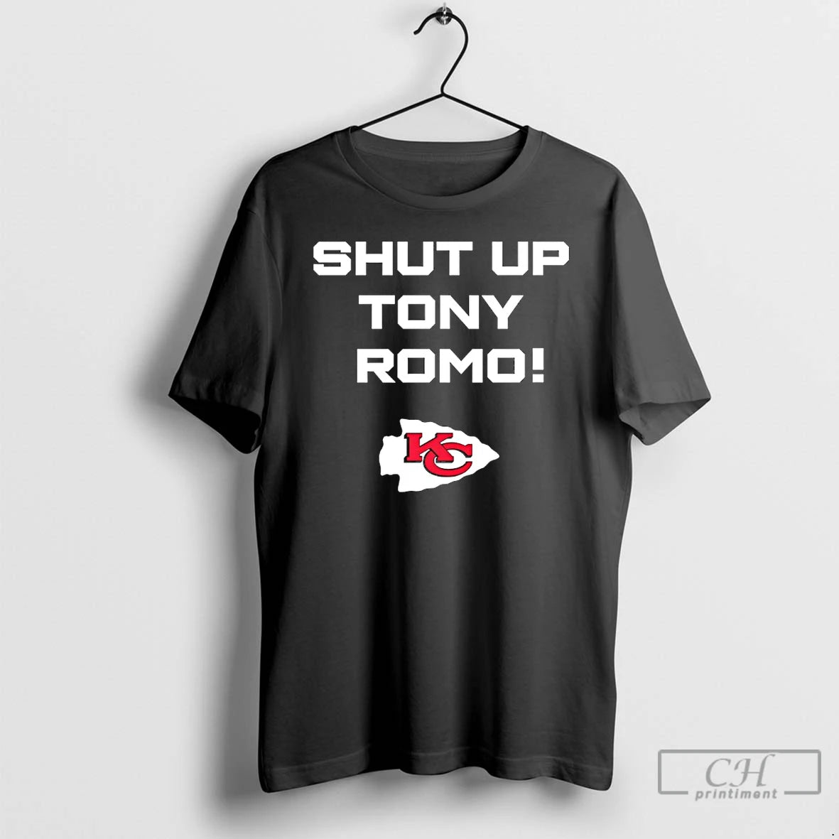 Classic Shut Up Tony Romo Kansas City Chiefs T-Shirts, Hoodie, Sweatshirt | AU18TeeNovaLab.com