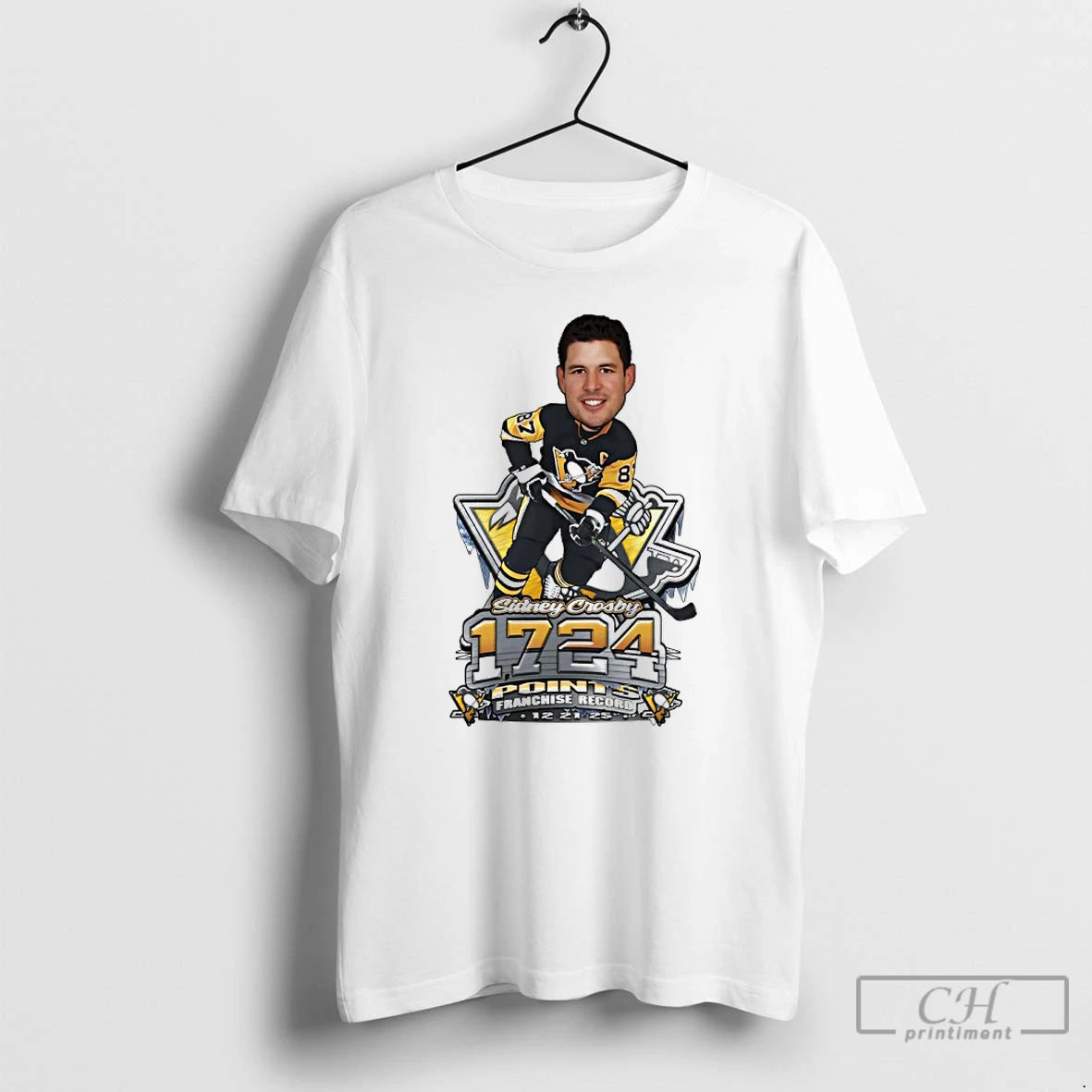 Classic Sidney Crosby Pittsburgh Penguins Most Career Points In Franchise History T-Shirts, Hoodie, Sweatshirt