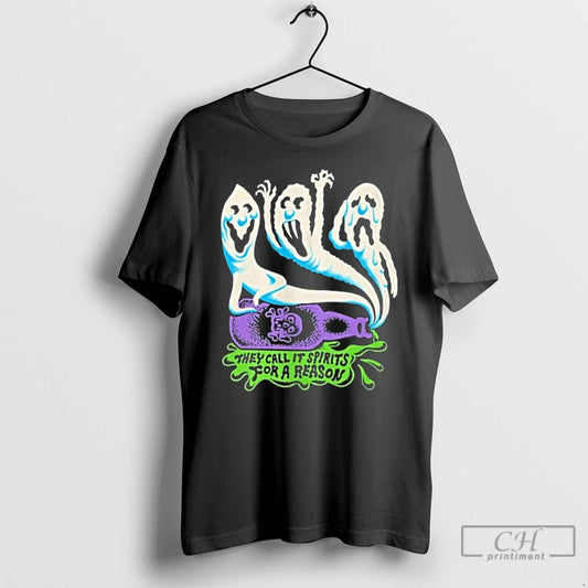 Classic Sierra Ferrell Halloween 2025 They Call It Spirits For A Reason T Shirts