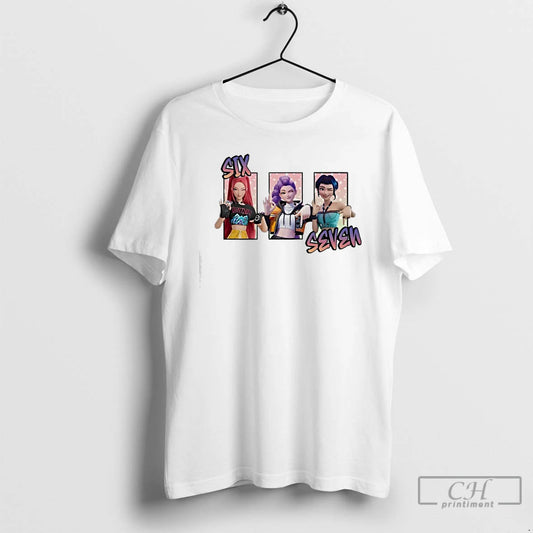 Classic Six Seven 6 7 Meme Kpop Girls Band T-Shirts, Hoodie, Sweatshirt | AU18TeeNovaLab.com