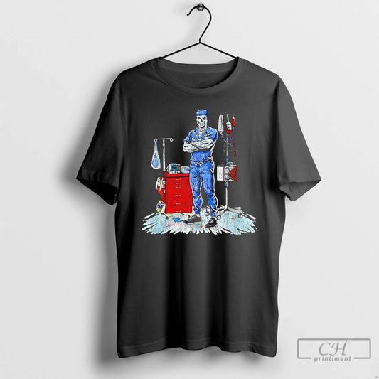 Classic Skeleton Deadside Nurse Vintage T-Shirts, Hoodie, Sweatshirt | AU18TeeNovaLab.com