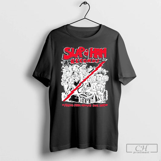 Classic Slap A Ham Records Making Music Obsolete 2025 T-Shirts, Hoodie, Sweatshirt | AU18TeeNovaLab.com