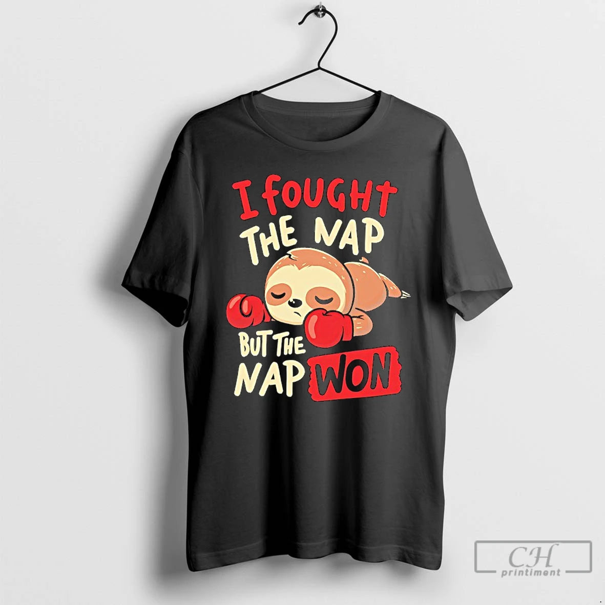 Classic Sloth Boxing Gloves I Fought The Nap But The Nap Won T Shirts Sweater Hoodie, Sweatshirt | AU18TeeNovaLab.com