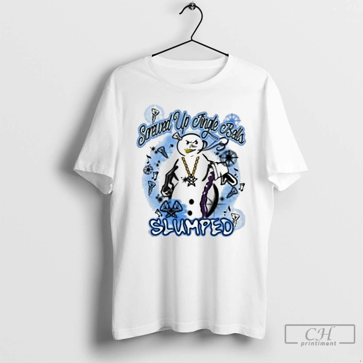 Classic Slumped Boyz Screwed Up Jingle Bells Slumped Pocket Full Of Snowman Christmas T Shirts Hoodie, Sweatshirt
