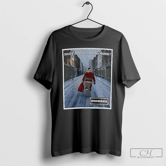 Classic Snowasis Whats The Story Christmas Morning Merry Christmas T-Shirts, Hoodie, Sweatshirt | AU18TeeNovaLab.com