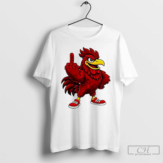 Classic South Carolina Gamecock Middle Finger Mascot T-Shirts, Hoodie, Sweatshirt | AU18TeeNovaLab.com