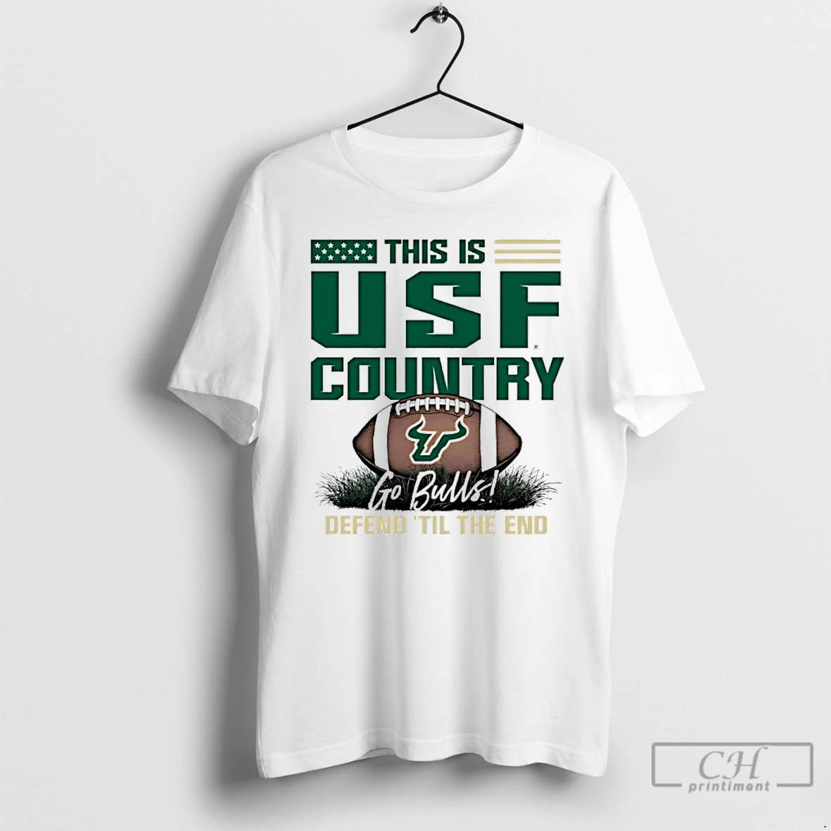 Classic South Florida Bulls This Is Usf Country Defend Til The End T Shirts Sweater Hoodie, Sweatshirt | AU18TeeNovaLab.com