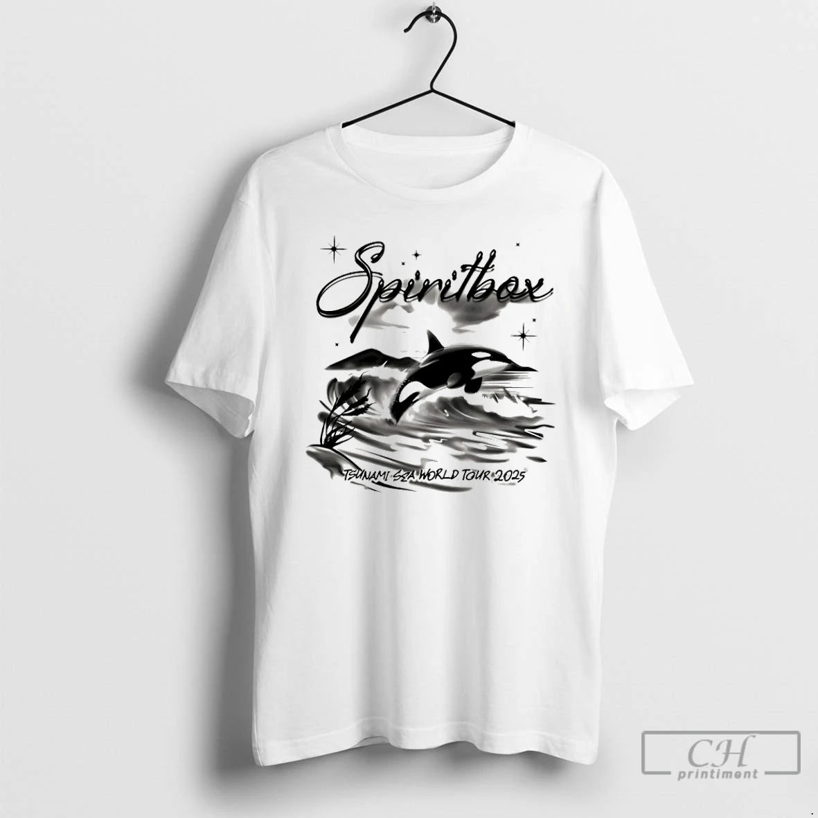 Classic Spiritbox Tsunami Sea World Tour 2025 T-Shirts, Hoodie, Sweatshirt | AU18TeeNovaLab.com