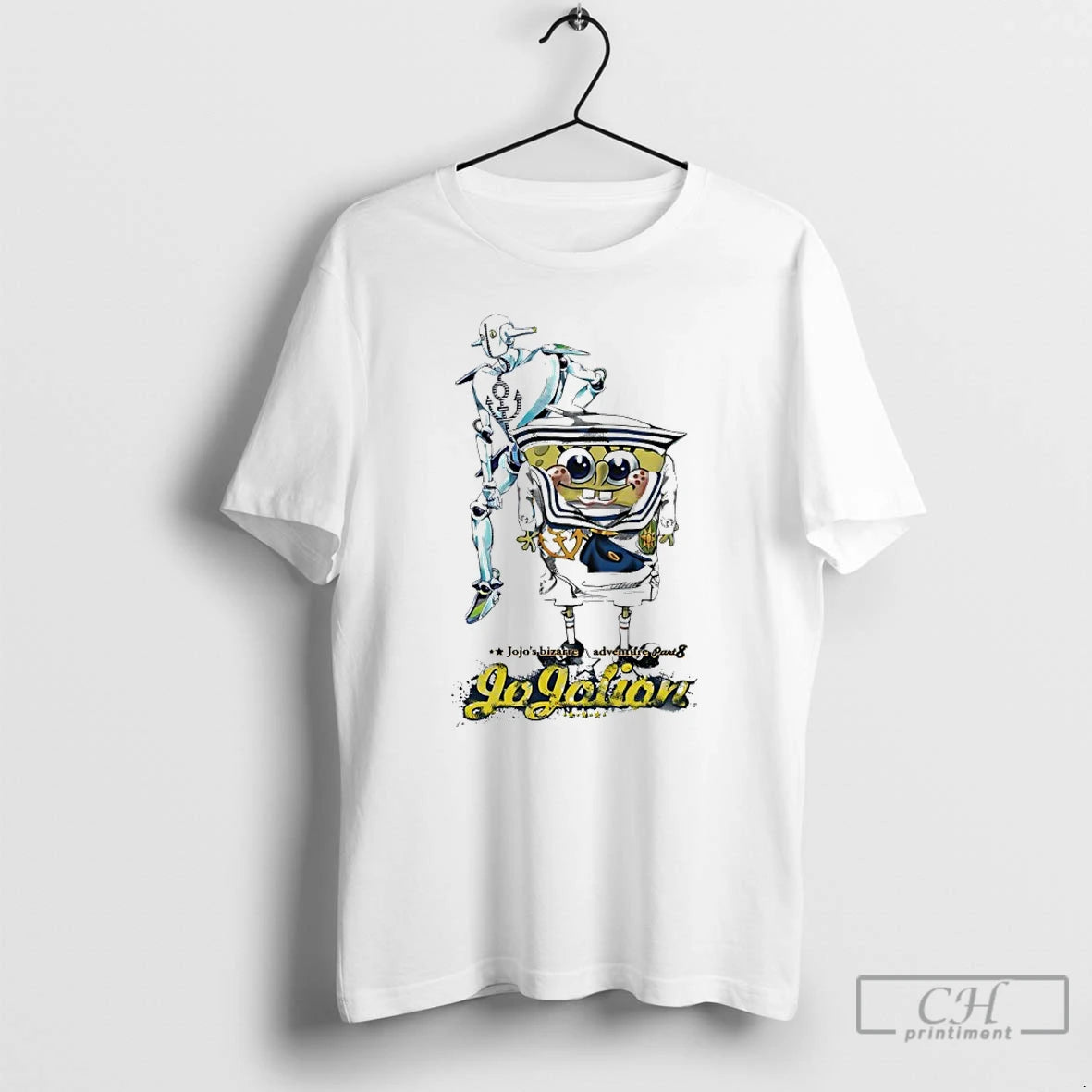 Classic Sponge Jojo Jojolion Jojos Bizarre Adventure Part 8 T-Shirts, Hoodie, Sweatshirt | AU18TeeNovaLab.com