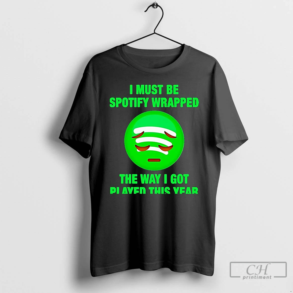 Classic Spotify I Must Be Wrapped The Way I Got Played This Year Christmas T-Shirts, Hoodie, Sweatshirt | AU18TeeNovaLab.com