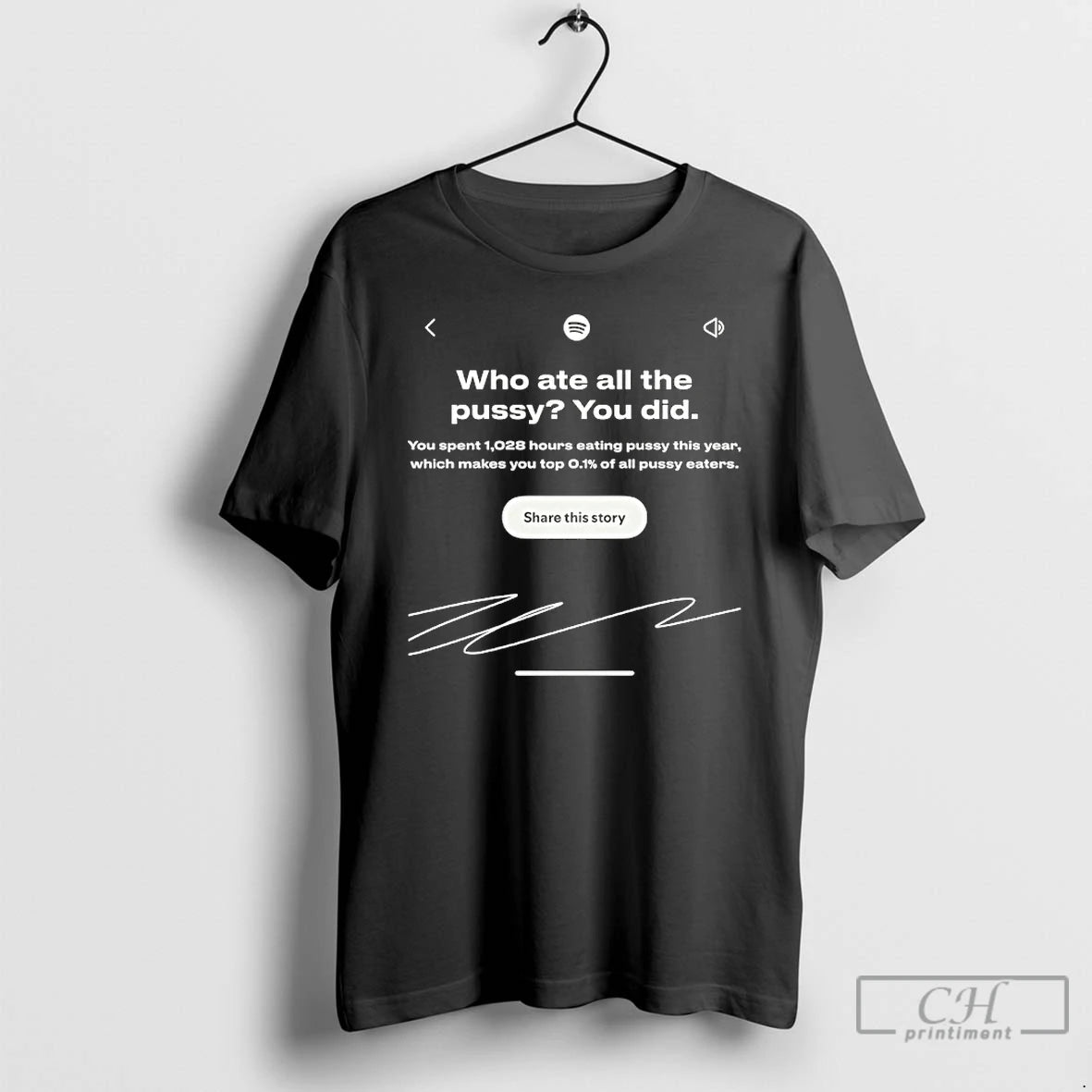 Classic Spotify Who Ate All The Pussy You Did T-Shirts, Hoodie, Sweatshirt | AU18TeeNovaLab.com