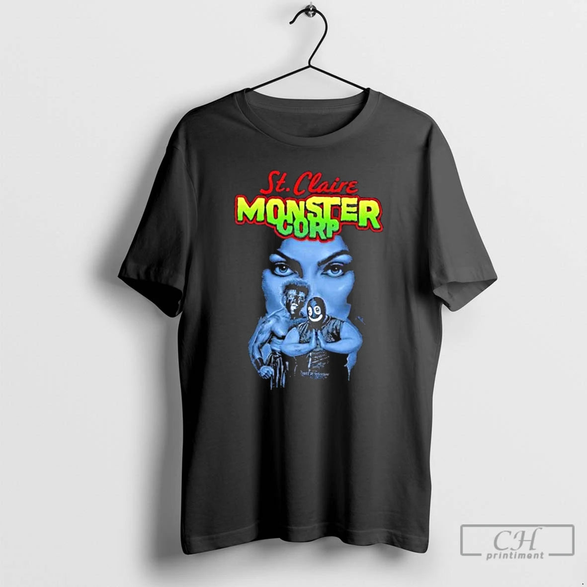 Classic St Claire Monster Corp Graphic T-Shirts, Hoodie, Sweatshirt | AU18TeeNovaLab.com