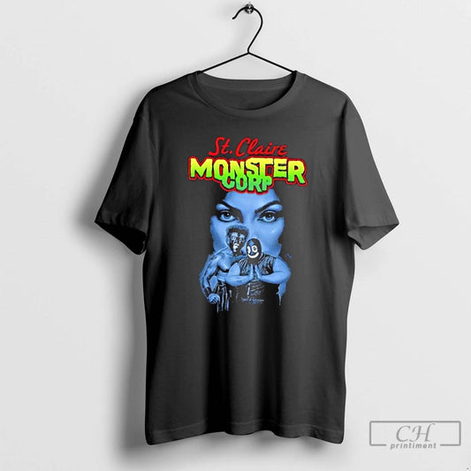 Classic St Claire Monster Corp Graphic T-Shirts, Hoodie, Sweatshirt | AU18TeeNovaLab.com