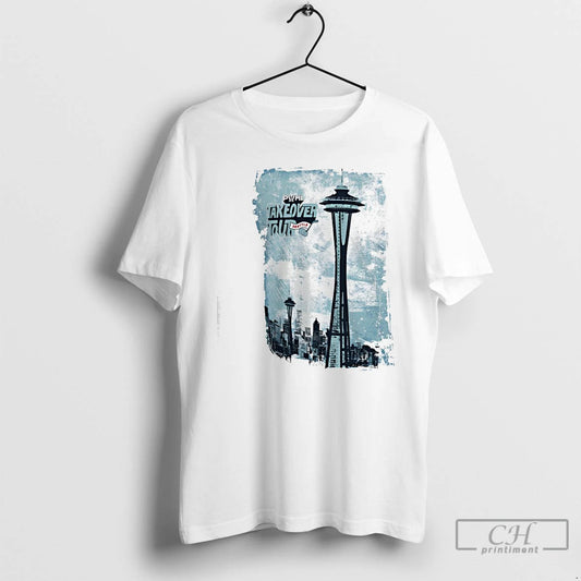 Classic Stadium Essentials Seattle Takeover City Photo T-Shirts, Hoodie, Sweatshirt | AU18TeeNovaLab.com