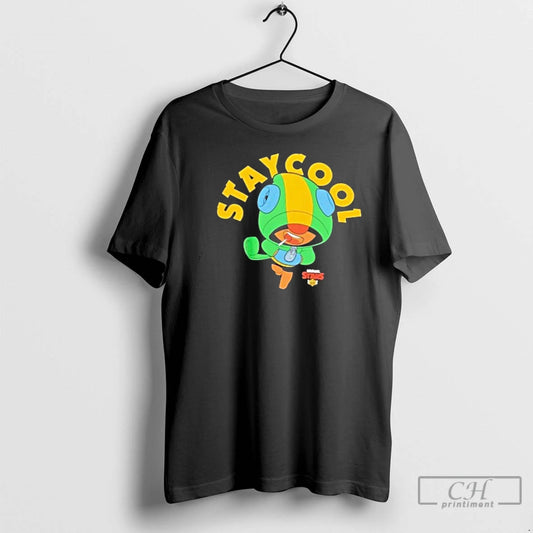 Classic Staycool Brawl Stars Leon T Shirts