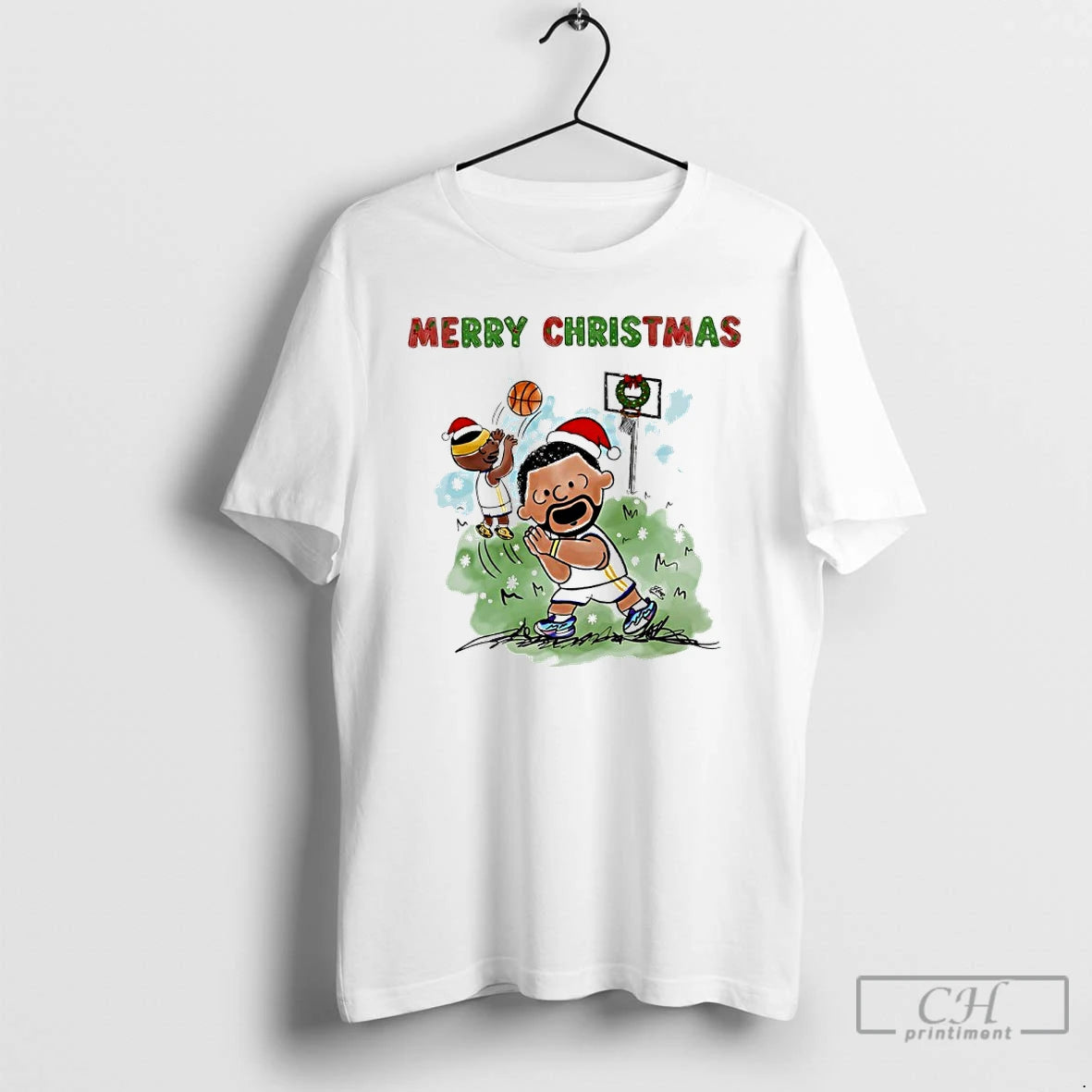 Classic Stephen Curry Merry Christmas Cartoon T-Shirts, Hoodie, Sweatshirt | AU18TeeNovaLab.com
