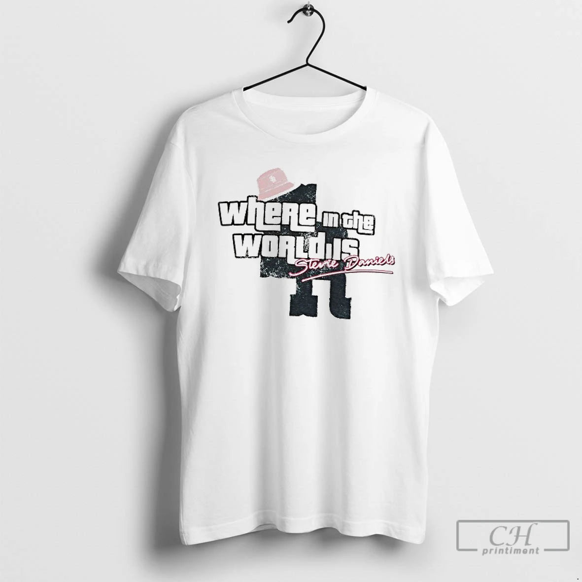 Classic Stevie Daniels Where In The World Is T-Shirts, Hoodie, Sweatshirt | AU18TeeNovaLab.com