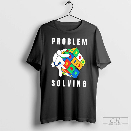 Classic Stickman Rubix Cube Climb T Shirts