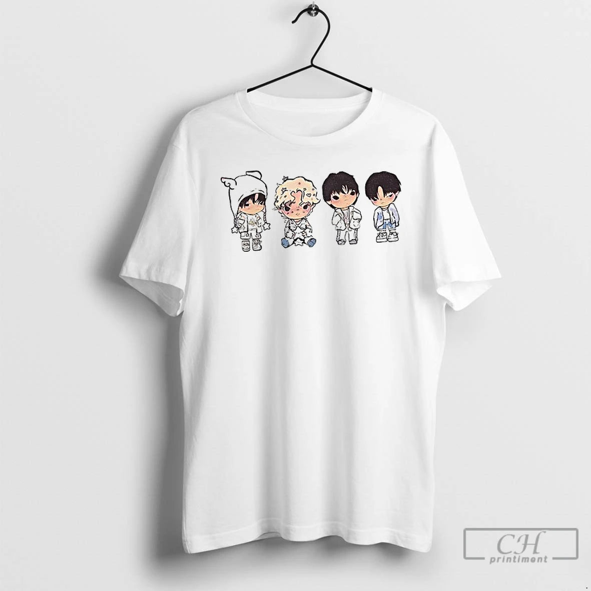 Classic Stray Kids Band Chibi Meme T-Shirts, Hoodie, Sweatshirt | AU18TeeNovaLab.com
