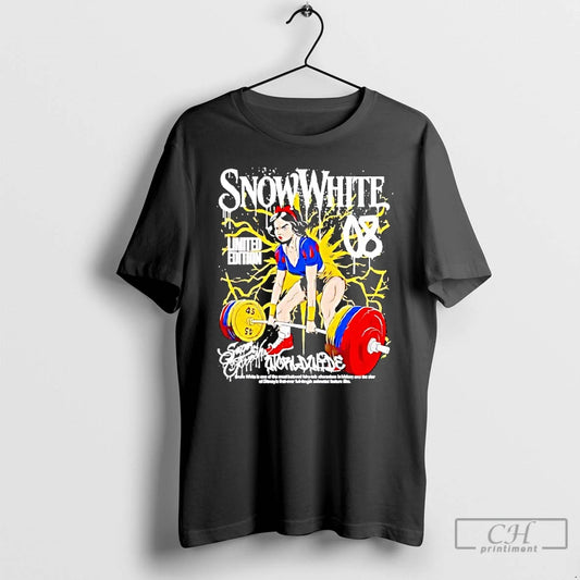 Classic Superfresh Snow White Lifting Weights T-Shirts, Hoodie, Sweatshirt | AU18TeeNovaLab.com