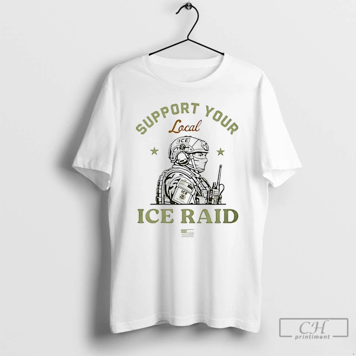 Classic Support Your Local Ice Raid T-Shirts, Hoodie, Sweatshirt | AU18TeeNovaLab.com