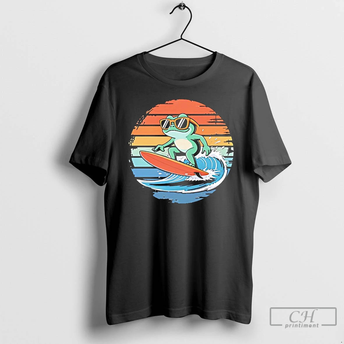 Classic Surfing Frog Vintage T-Shirts, Hoodie, Sweatshirt | AU18TeeNovaLab.com