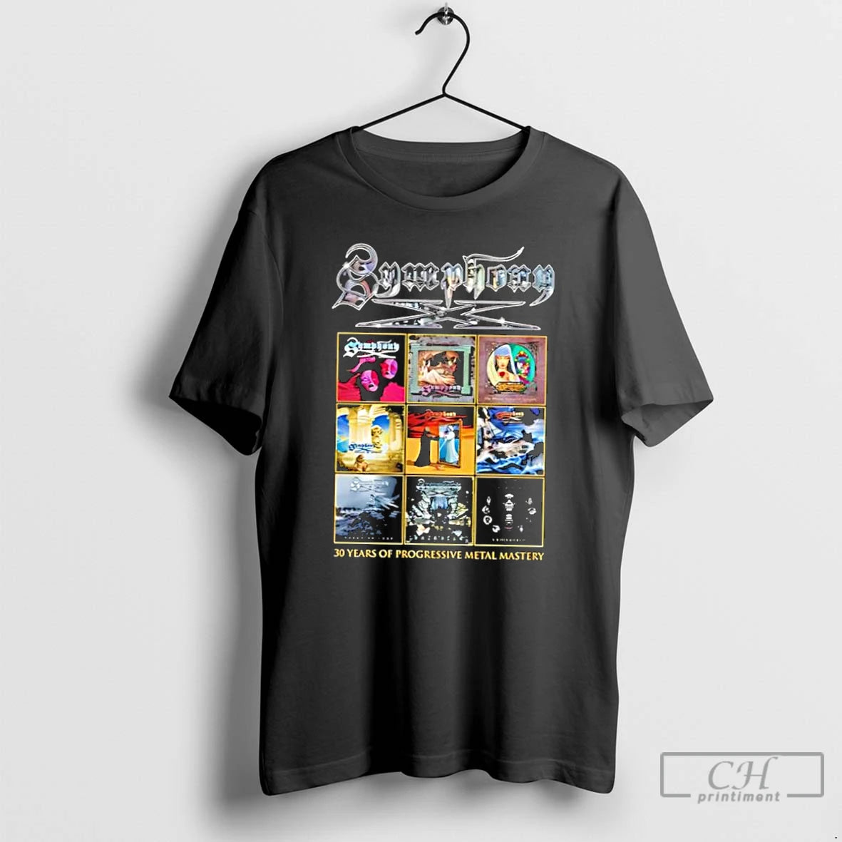 Classic Symphony X Discography 30th Anniversary T-Shirts, Hoodie, Sweatshirt | AU18TeeNovaLab.com